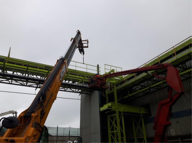 Montage & Inbetriebnahme eines PKW Schredders Recycling Anlage 2